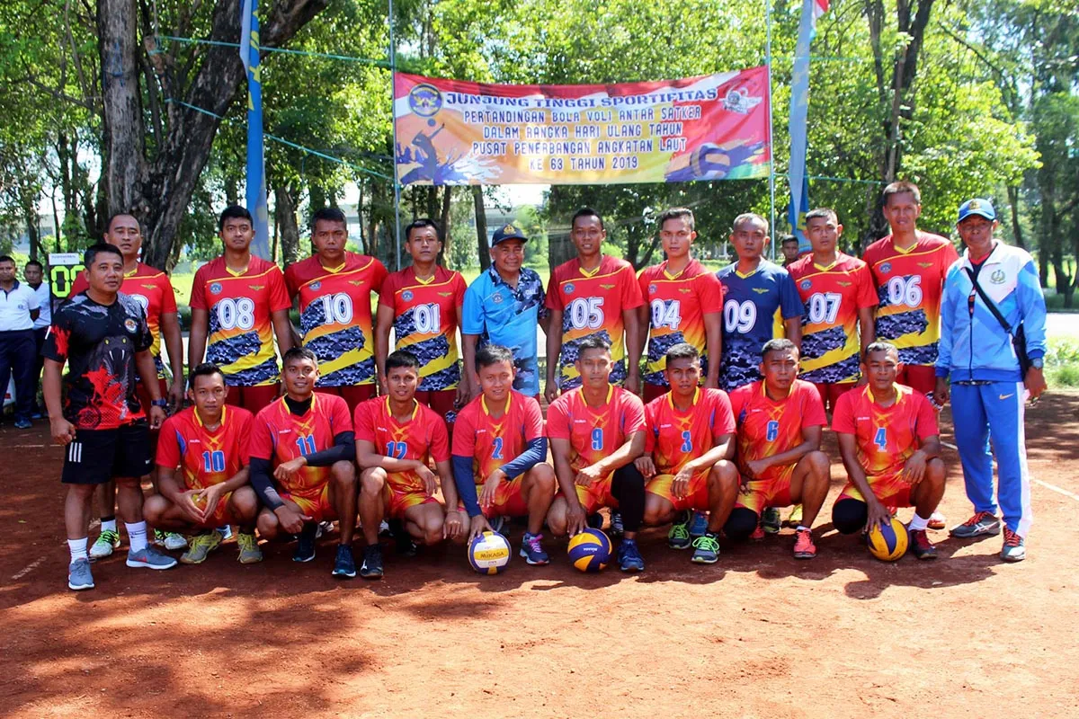 Yonif 1 Marinir Berjaya di Bola Voli Danpuspenerbal Cup 2019