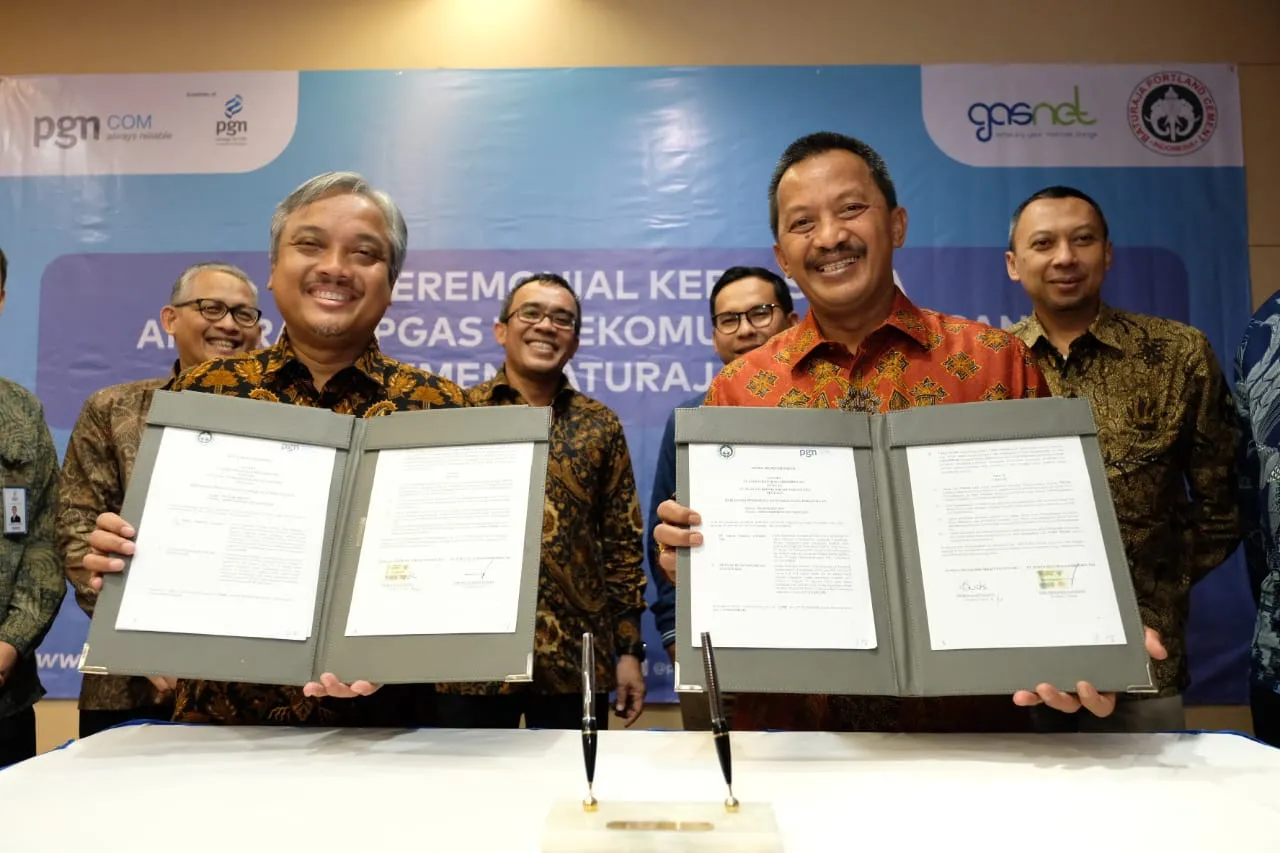 Anak Usaha PGN Layani Kebutuhan Jaringan Internet PT Semen Baturaja 
