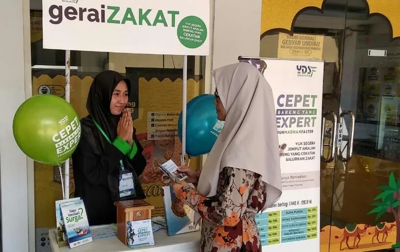 YDSF Buka Sedekah Corner di Pusat Perbelanjaan
