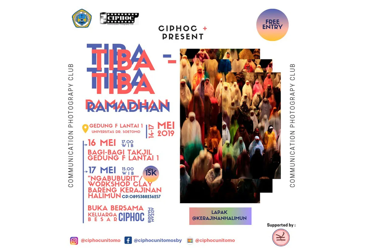 Ciphoc Persembahkan Karya "Tiba - Tiba Ramadan"
