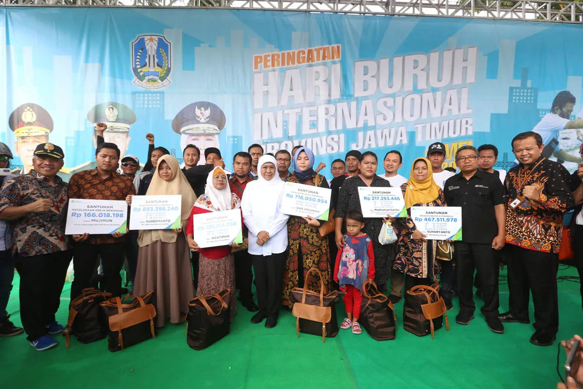 May Day, BPJS Ketenagakerjaan bayar santunan kecelakaan kerja 2.6M