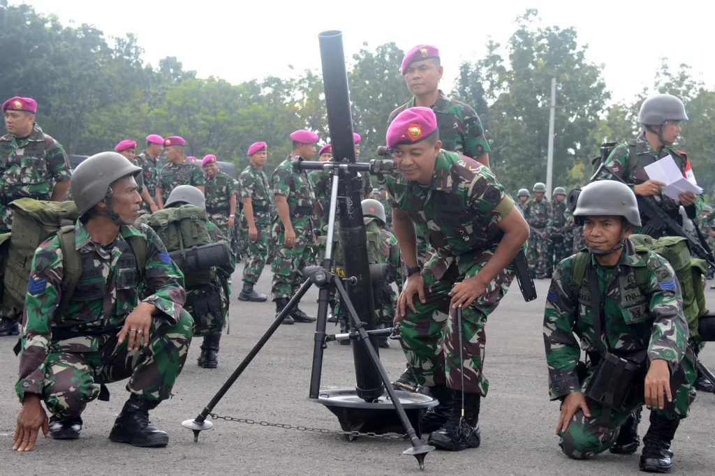 Kesiapan Latihan Pasukan Pendarat Korps Marinir tahun 2019 