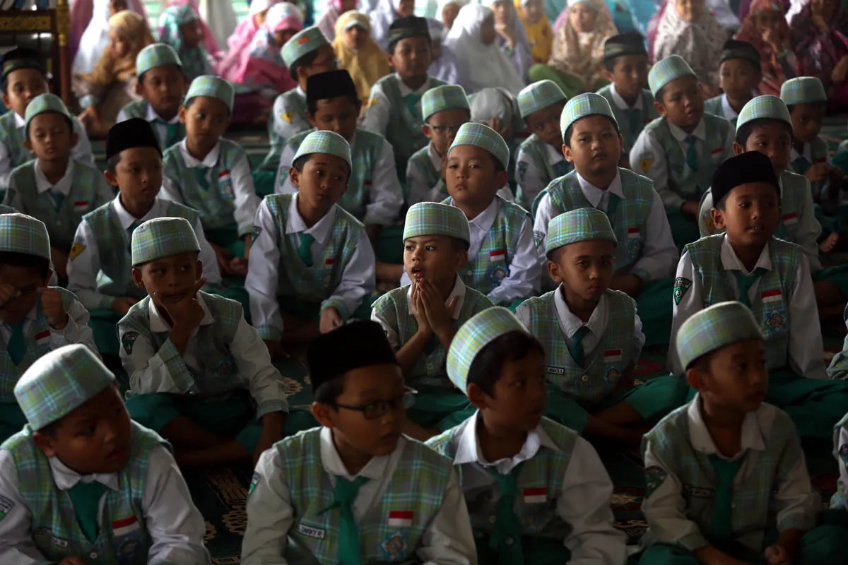 Siswa MI Menghafal Al-Quran