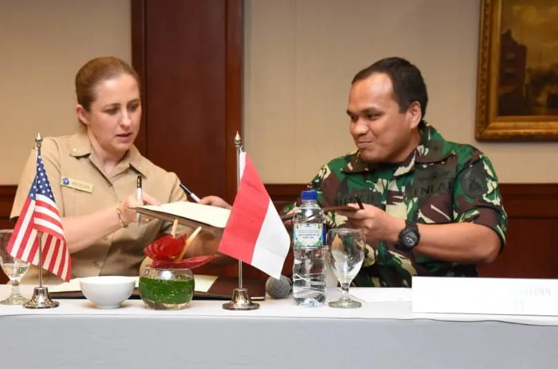 TNI AL dan US. Navy Sepakat Latihan Bersama