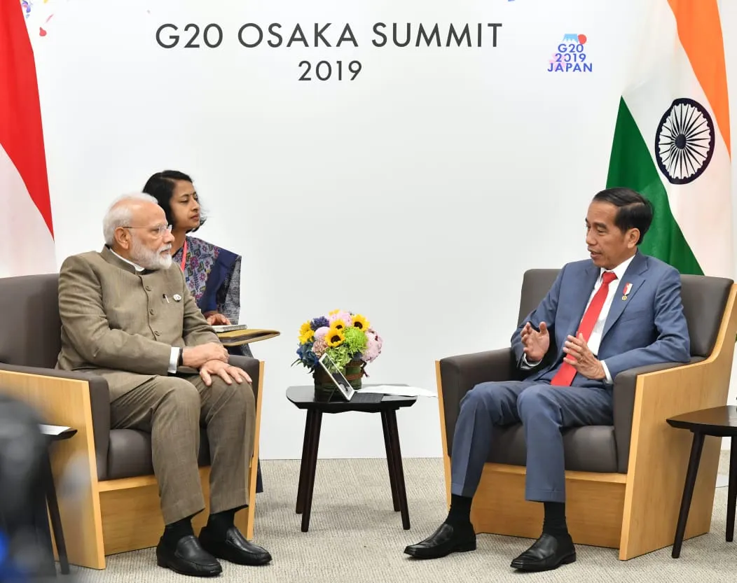 Bertemu PM India, Presiden Jokowi Angkat Isu Ekonomi dan Maritim