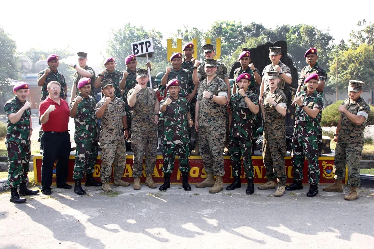 Latihan Bersama Berakhir, Marinir Indonesia-Amerika Kian Akrab