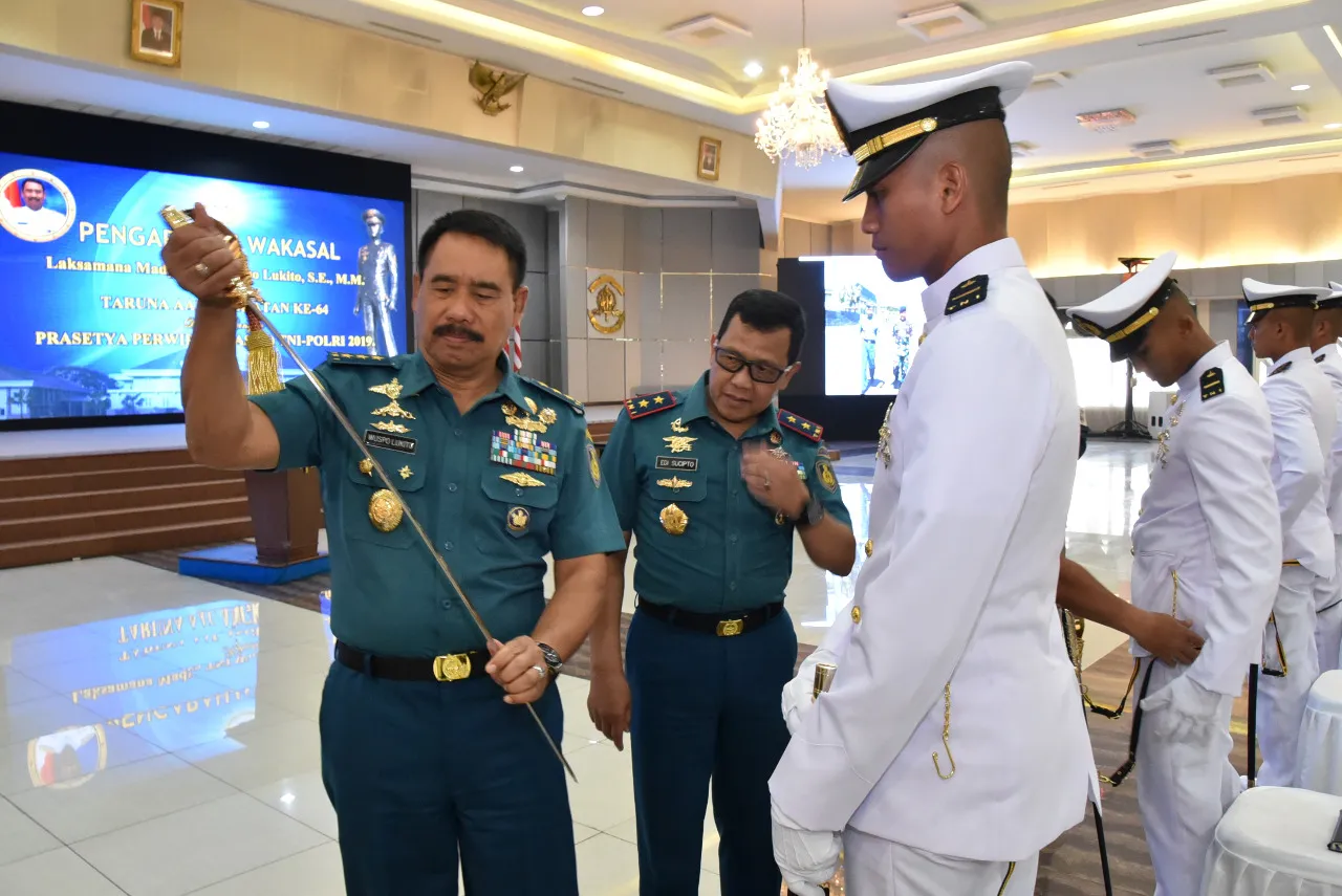 Wagub AALcek  Persiapan Praspa Taruna Akademi Angkatan Laut 