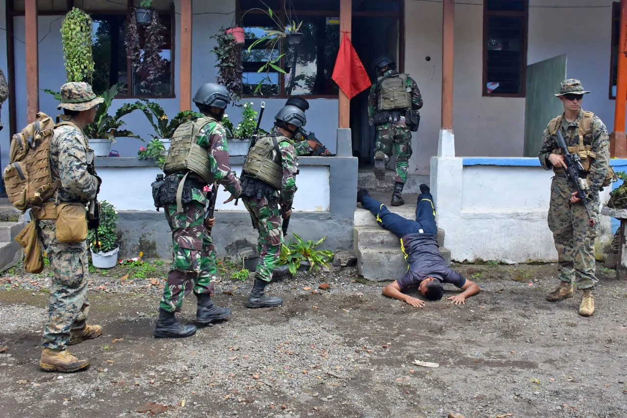 Aksi Marinir Rebut Selogiri dari Kekuasaan Musuh