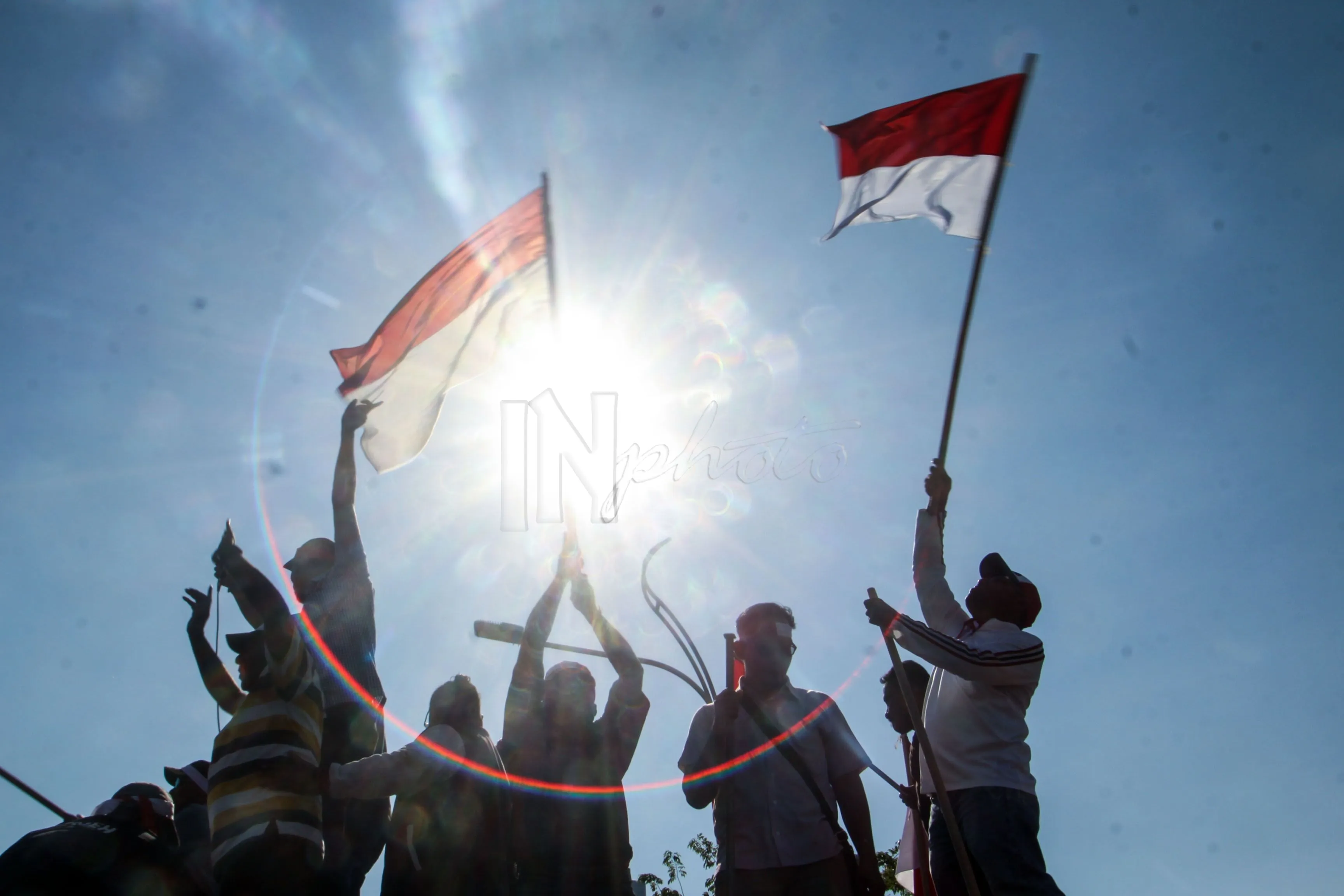 Aksi Damai Serukan Papua Tetap Bagian NKRI