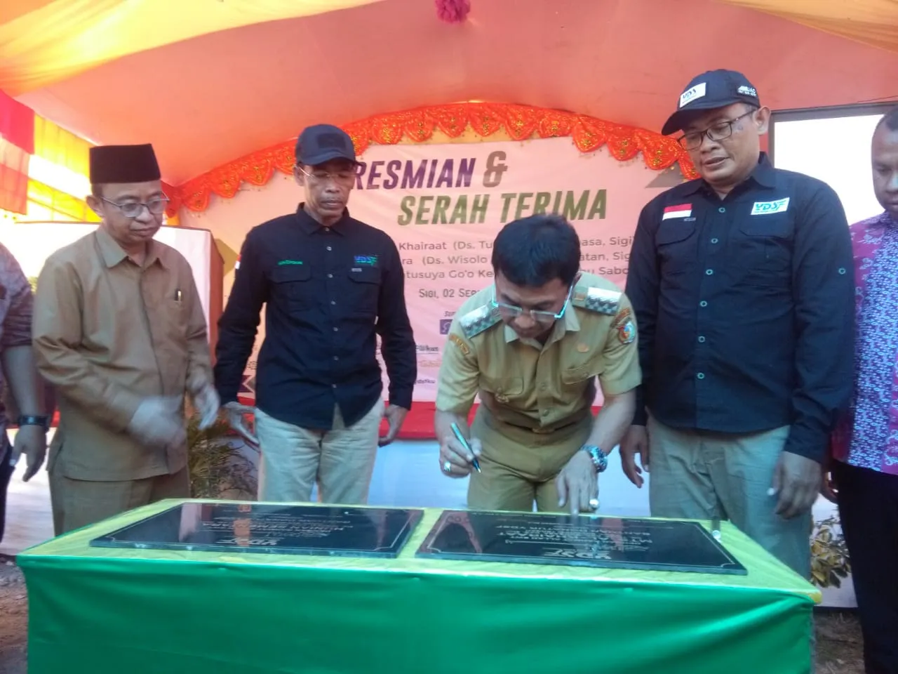 Di Palu, YDSF Serahkan Gedung Sekolah, Masjid dan Huntara