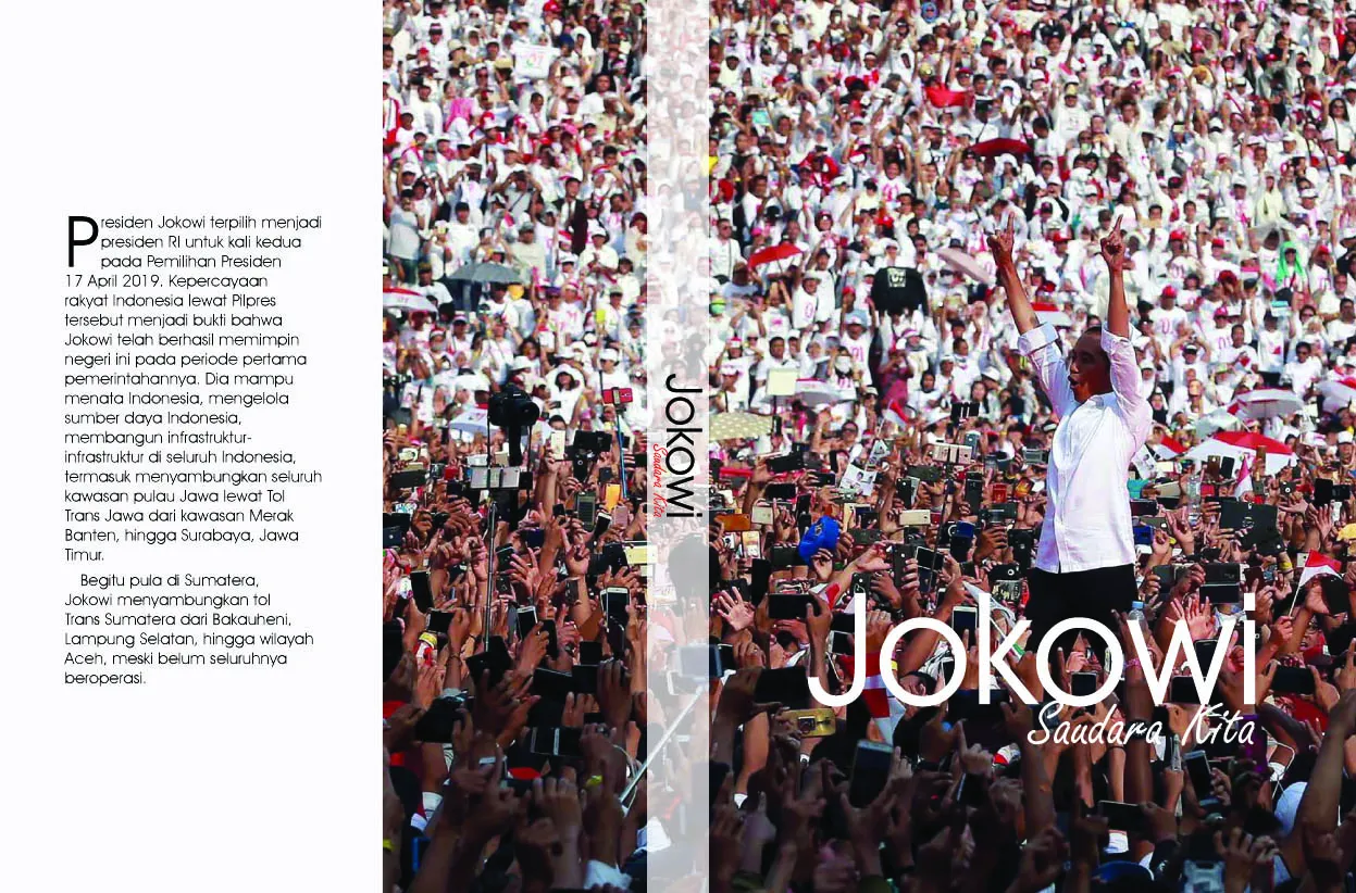 Buku “Jokowi Saudara Kita”  Penghormatan Untuk Pemimpin Bangsa