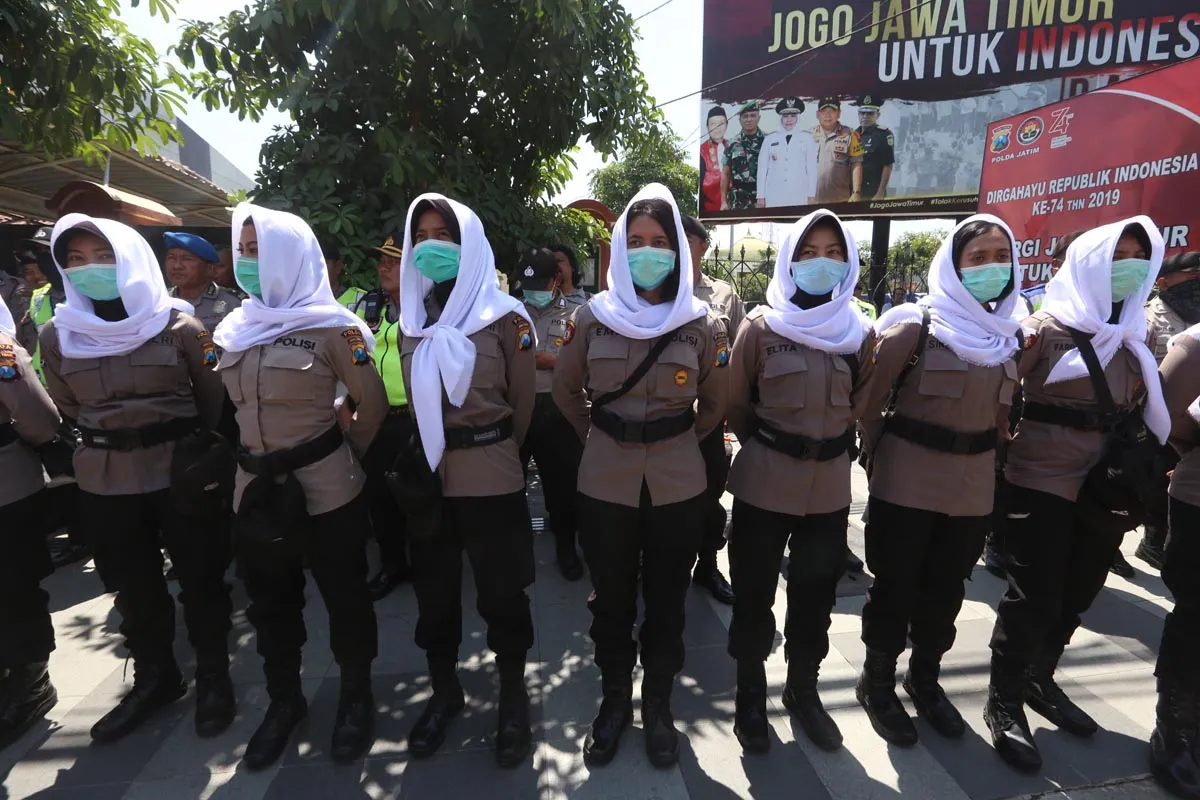 Tiga Ribu Pasukan Gabungan Siaga Demo Buruh