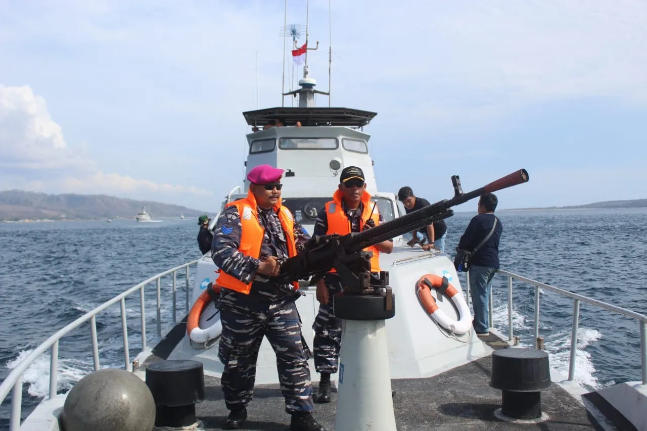 Lanal Banyuwangi Amankan Selat Bali pada Perayaan Nataru 2020