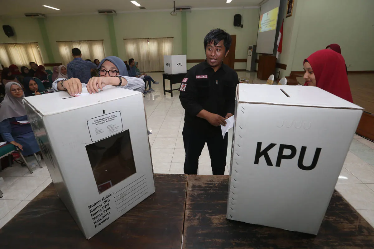 KPU Surabaya Sosialisasi Pilwali Surabaya di STIE Perbanas Surabaya