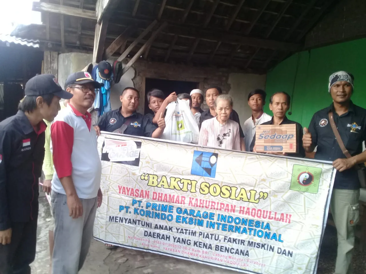 YDKHI Bagi Berkah di Ngadiboyo Rejoso dan Kuwurejo Bandaran  