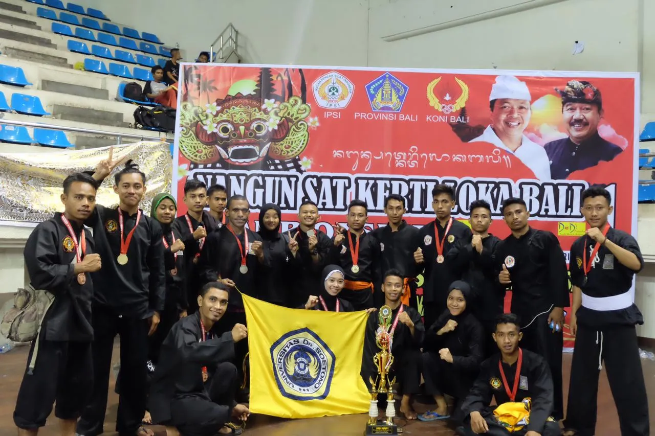 Kejuaraan Internasional, IPSI Unitomo Raih Juara Umum Kedua