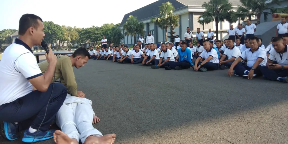 Personel AAL Belajar Singkat Pertolongan Kasus Sudden Death