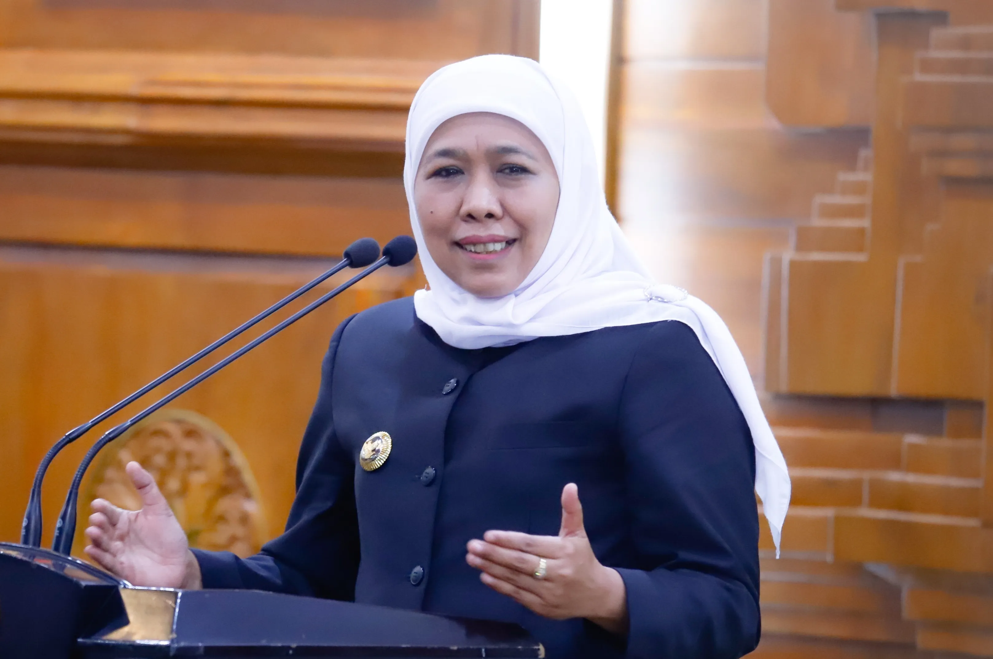 Gubernur Khofifah Apresiasi Penangkapan Pelaku Cabul di Tulungagung