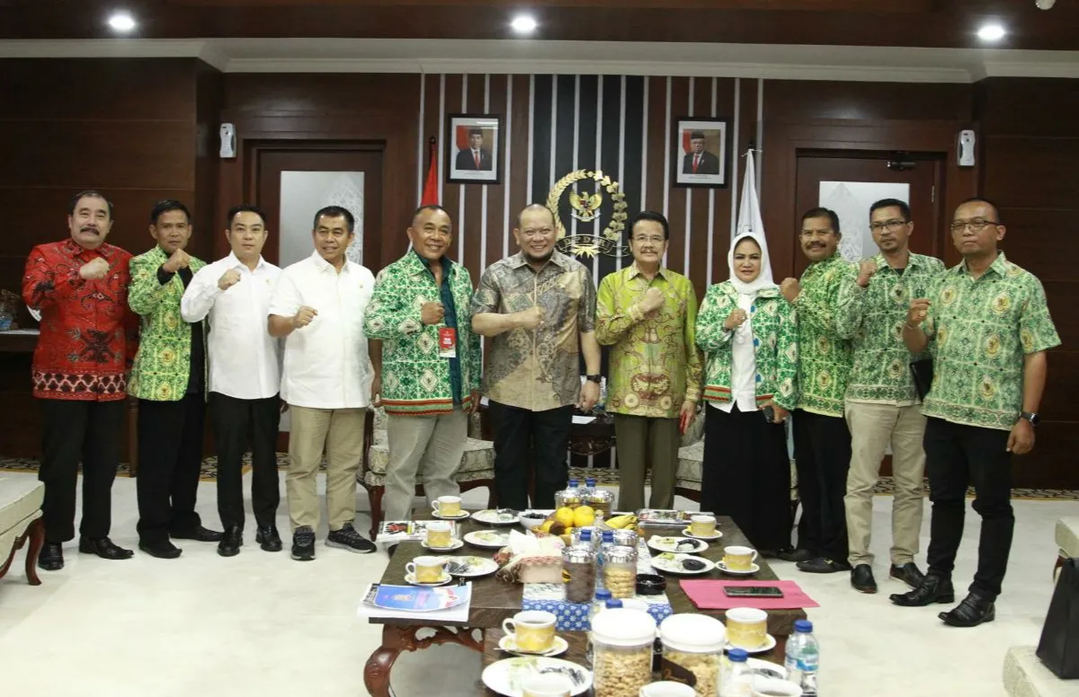 DPD RI Terima Apdesi, Bahas Kemampuan Perangkat Desa Kelola Dana Desa