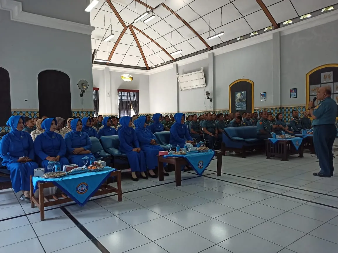 Minimalisir Pelanggaran, Lanal Tegal Ikuti Sosialisasi Hukum