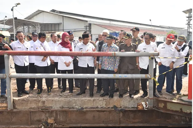 Wagub Jabar Tinjau Lokasi Banjir dan Macet di Area PT. Kahatex