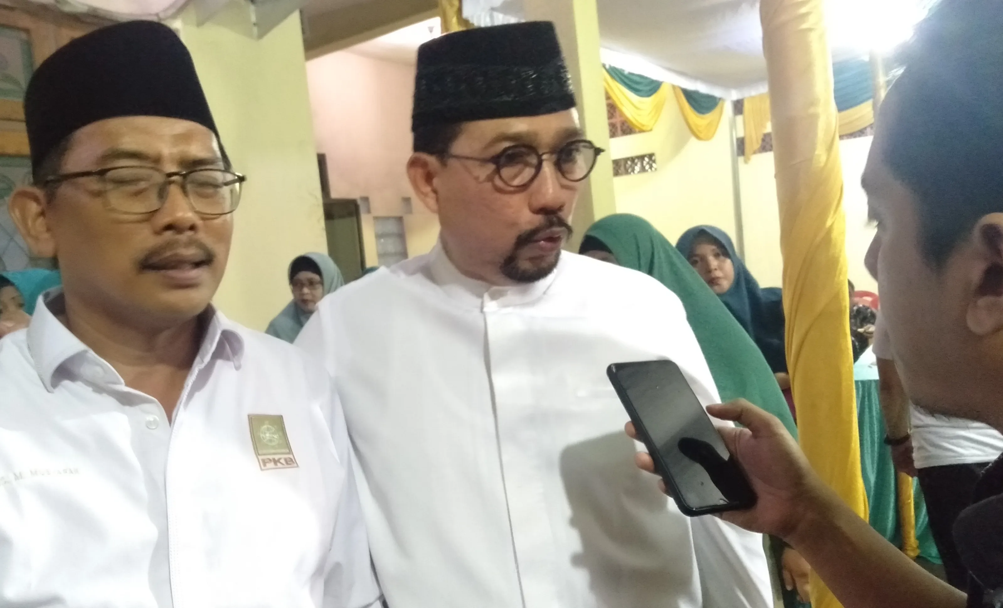 Silaturahmi Dengan Warga PKB, Cak Machfud Minta Pilwali Surabaya Aman 