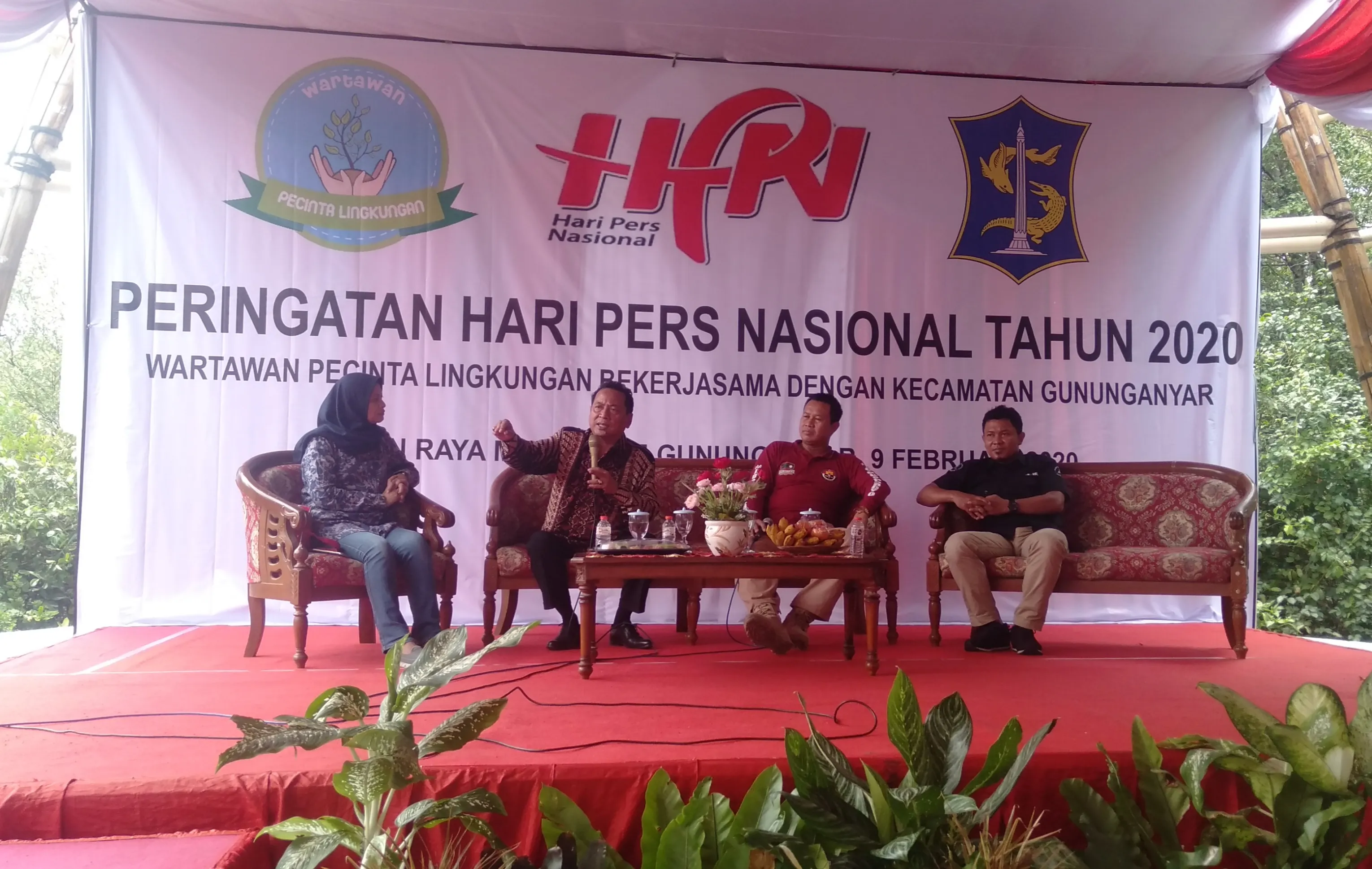Peringati HPN, Wartawan di Surabaya Ajak Masyarakat Cerdas Bermedsos