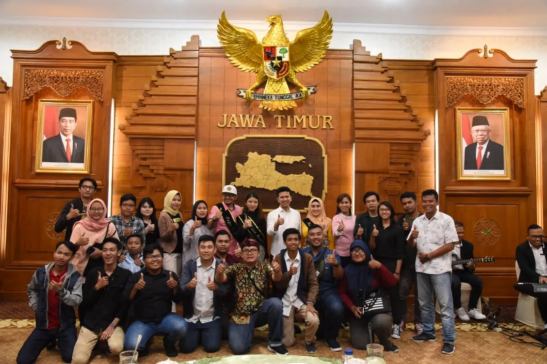 Wagub Emil Harap Tiara Jadi Role Model Generasi Muda Jatim