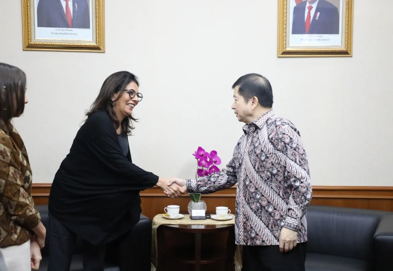 Bertemu Perwakilan PBB, Menteri Monoarfa Bahas Penyelesaian Kasus Anak