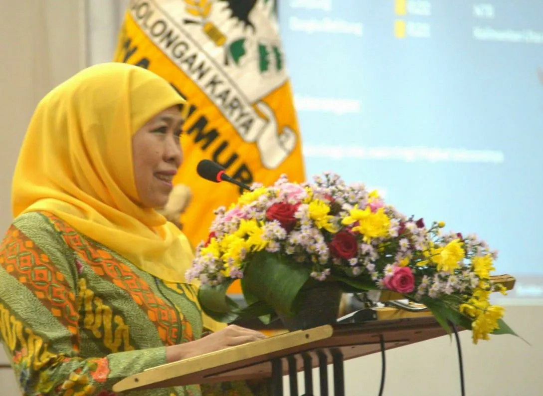 Khofifah Ajak Parpol Jaga Kondusifitas Jelang Pilkada Serentak 