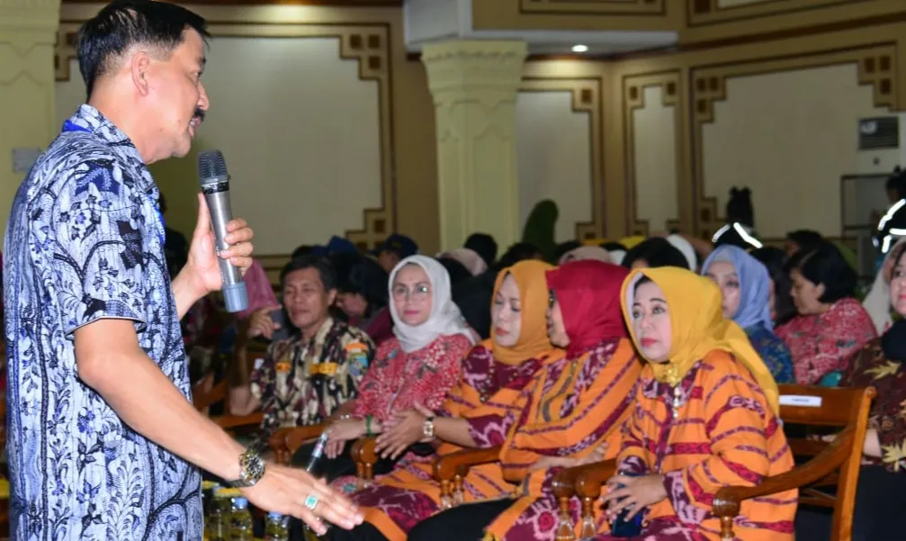 Sosialisasi Bahaya Narkoba di HUT Dharma Pertiwi ke-56 