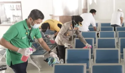 Cegah Virus Corona, Pelindo III Bersihkan Terminal Penumpang