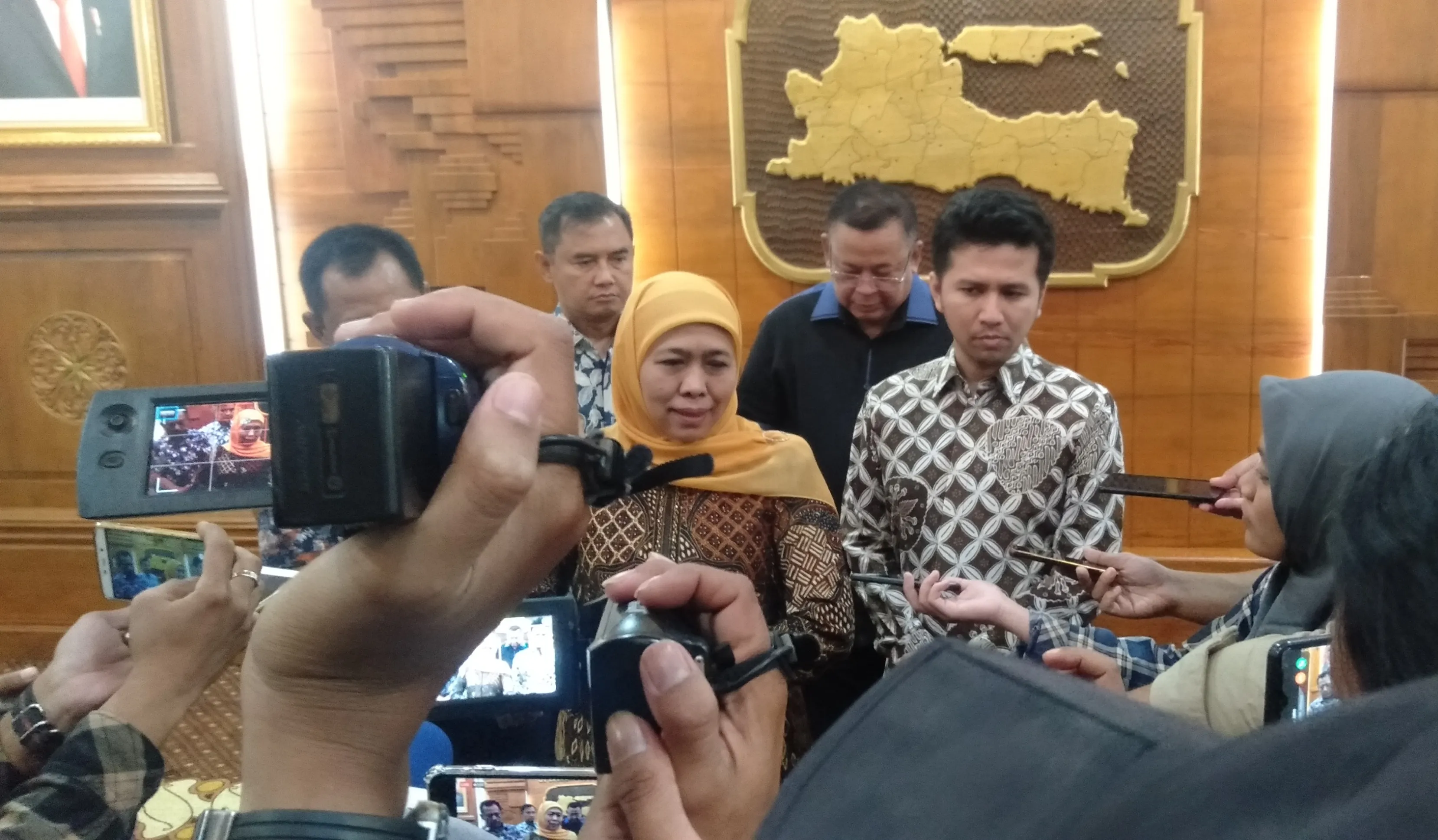6 Pasien Positif Corona, Gubernur Khofifah Koordinasi dengan Tim Gugus