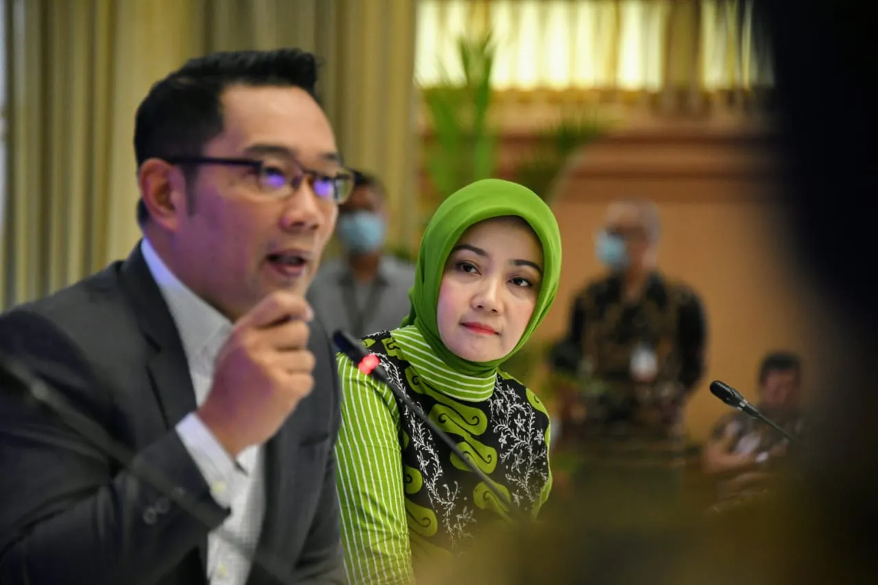 Ridwan Kamil dan Atalia Ridwan Kamil Negatif COVID-19   