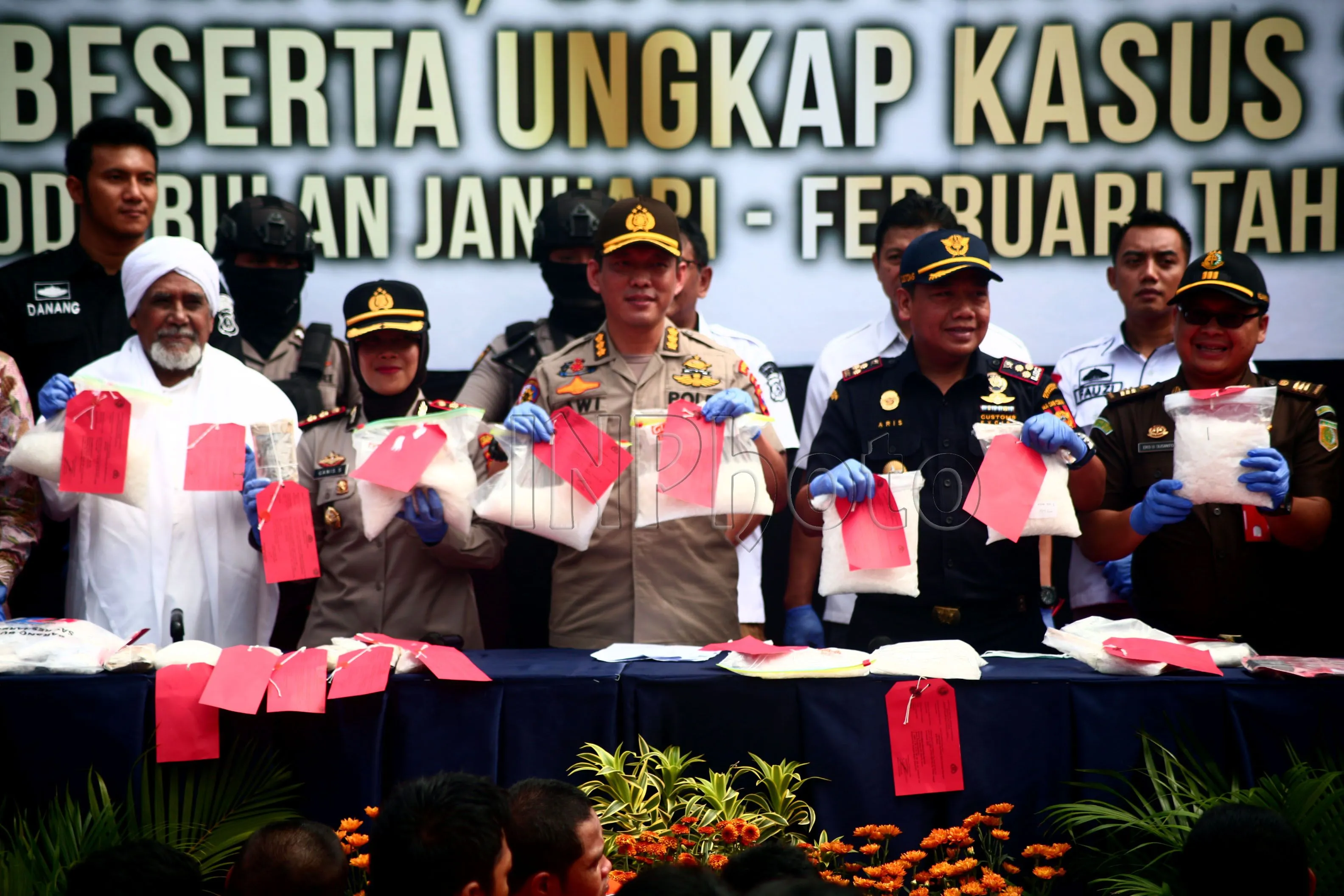 Polres Pelabuhan Tanjung Perak Musnahkan 30 Kg Sabu Jaringan Sokobanah