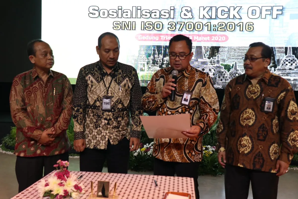 PT TWC Siap Terapkan SNI ISO 37001 SMAP
