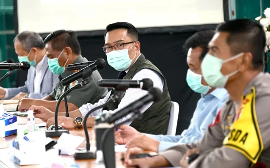 Pengajuan PSBB di Jabar Berdasarkan Peta Persebaran COVID-19