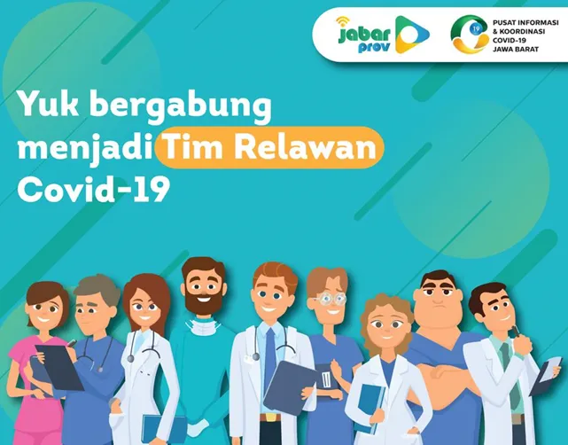 Yuk, Gabung Jadi Relawan dan Berdonasi Tanggulangi COVID-19di Jabar