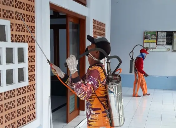 Semprotan Disinfektan Serentak, Jabar untuk Indonesia Lawan COVID