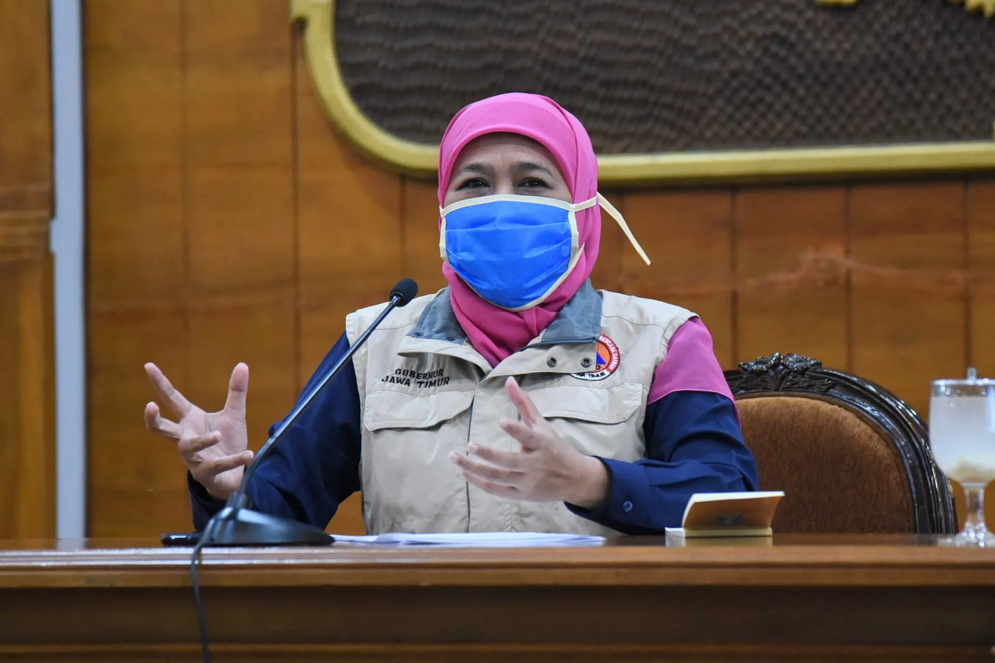 Pesan Gubernur Khofifah di Hari Kartini, Perempuan Harus Tetap Tangguh