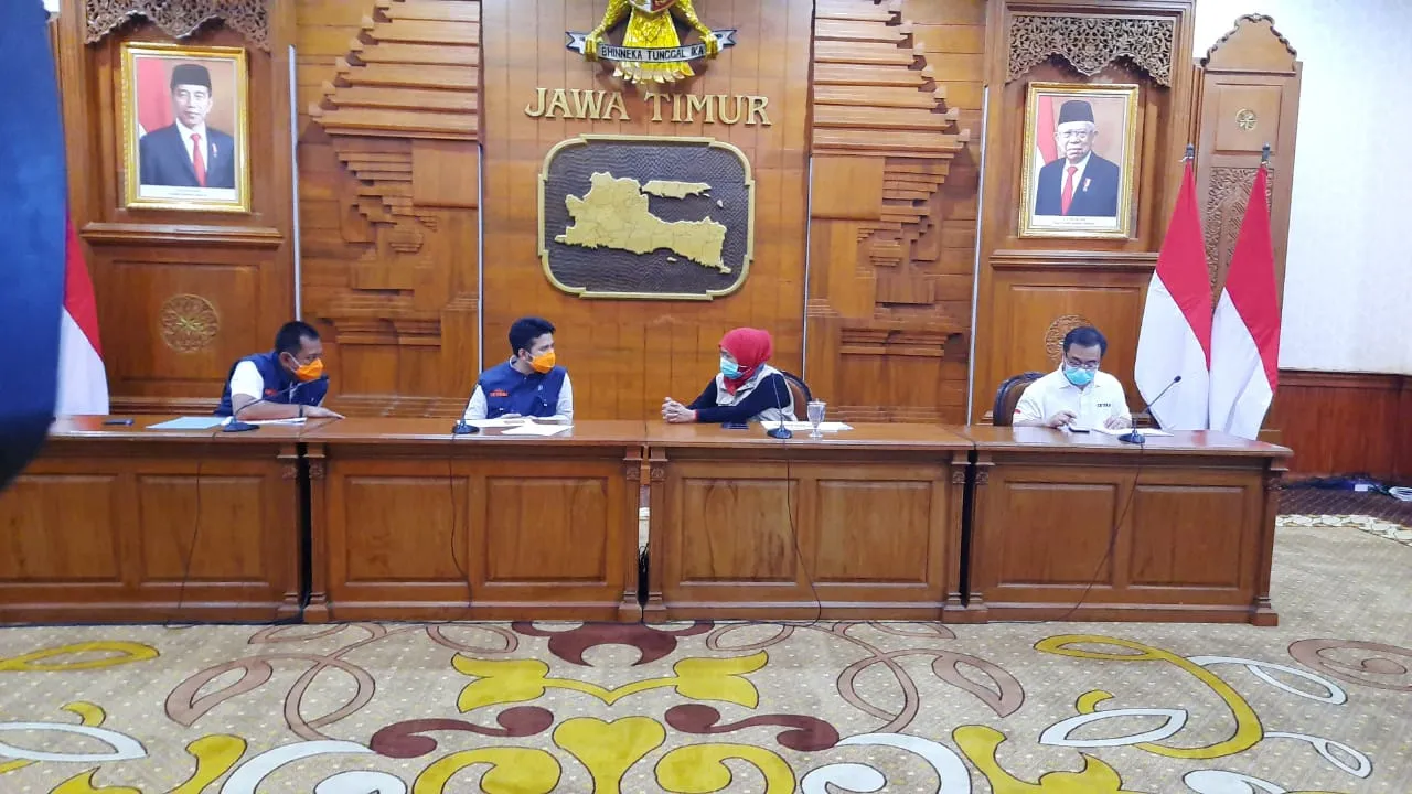 Gubernur Khofifah Minta Tingkatkan Kewaspadaan 