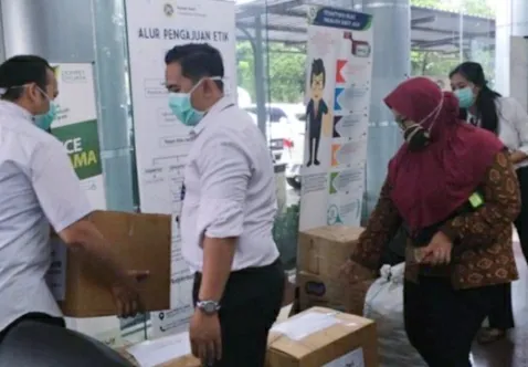 LaNyalla Academia Beri Bantuan APD untuk Tenaga Medis
