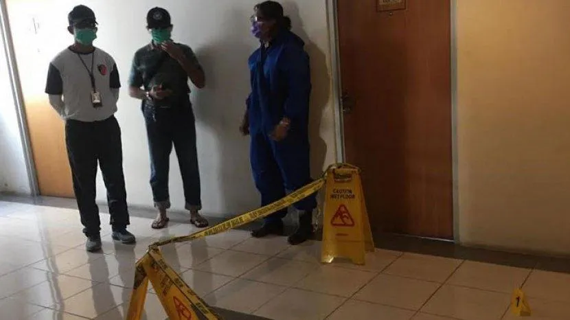 Polisi Temukan Barang Bukti Pembunuhan di Apartemen Puncak Permai