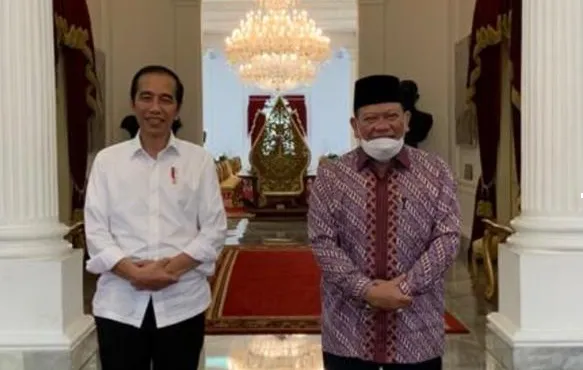 Satu Jam Bersama Presiden, LaNyalla Sampaikan Ketahanan Pangan