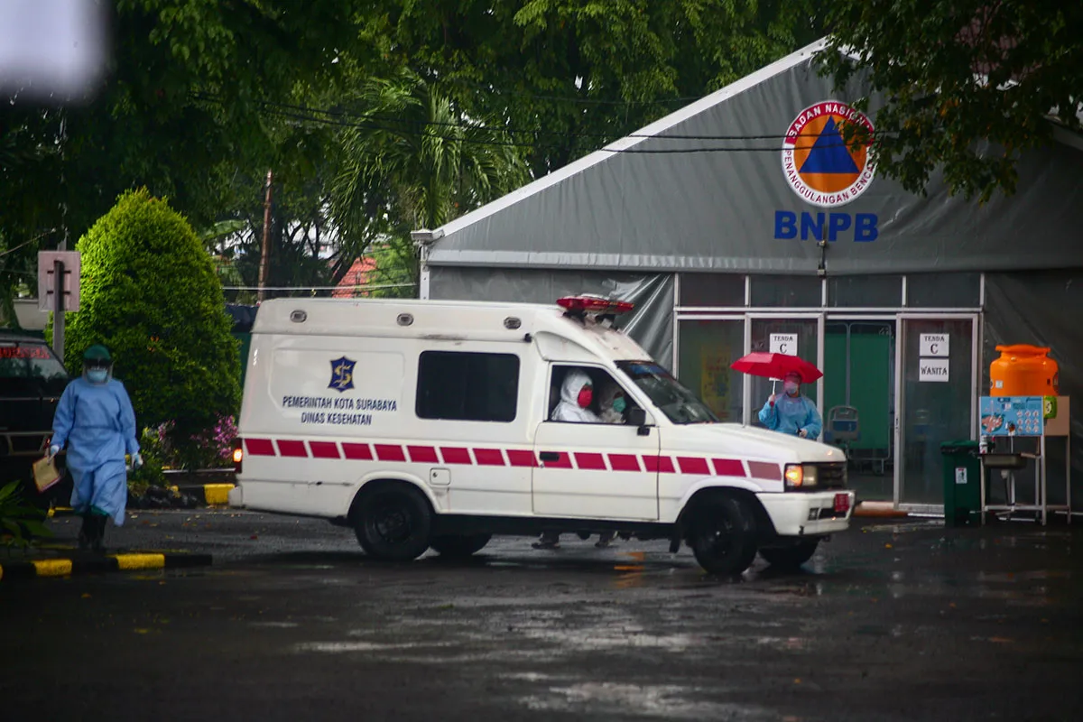 Aktifitas Hari Pertama RS Lapangan Beroperasi
