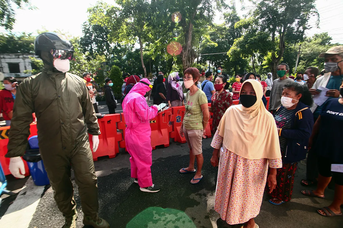 Putus Mata Rantai Penyebaran, Rapid Tes Massal digelar Di Surabaya