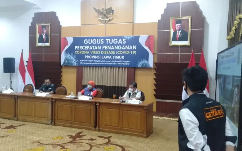 Gubernur Khofifah Apresiasi Kampung Tangguh Narubuk Model PSBB Mandiri