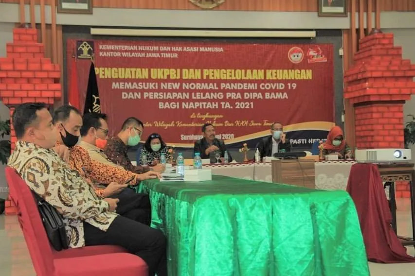 Dua Kepala Biro Sekjen Kemenkumham Beri Penguatan Satker Jajaran