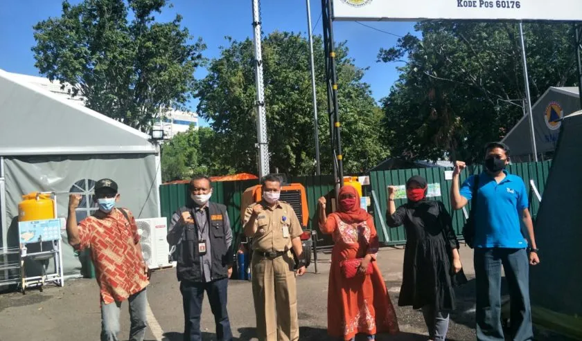 Pasien Sembuh di RS Lapangan Capai 72,9 Persen