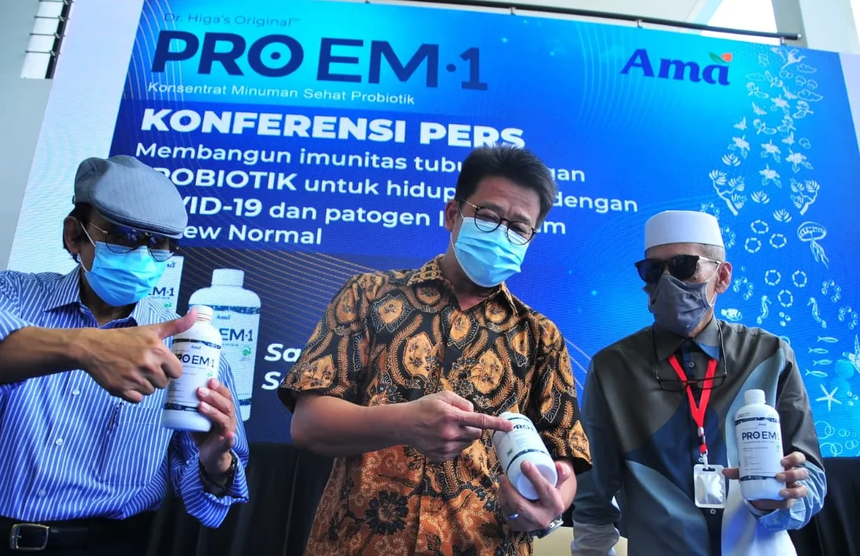 Damai dengan COVID-19, Bangun Imunitas Tubuh dengan Probiotik PRO EM-l